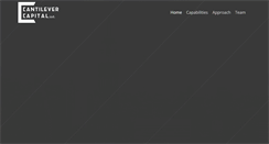 Desktop Screenshot of cantilevercapital.com